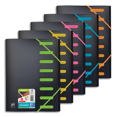 Trieur Elba STUDENTS 8 positions en polypropylne - coloris assortis