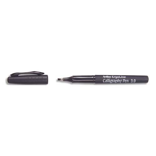 Stylo calligraphie Sign - pointe fibre 3 mm - noir