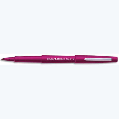 Papermate Nylon Flair - pointe moyenne - 0,8 mm - rose