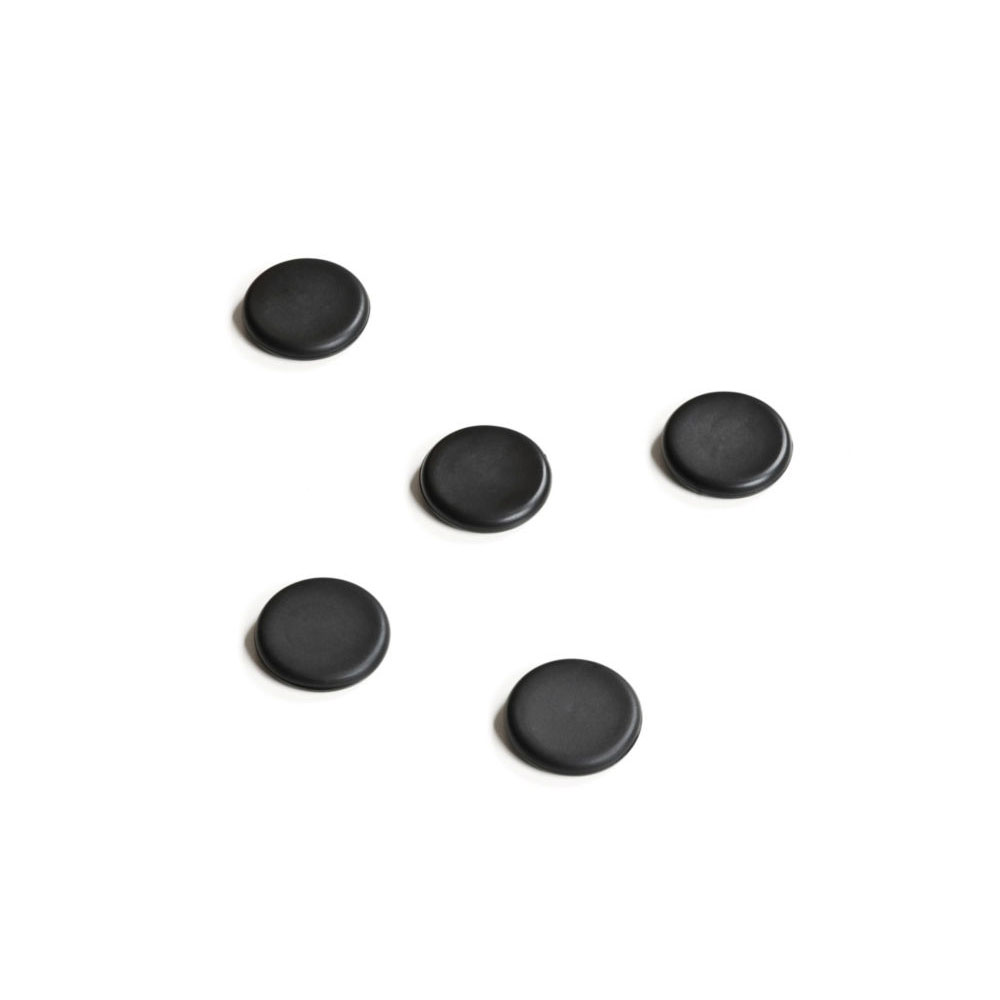 Aimant pour tableau Legamaster - rond - 30mm - noir - paquet de 5