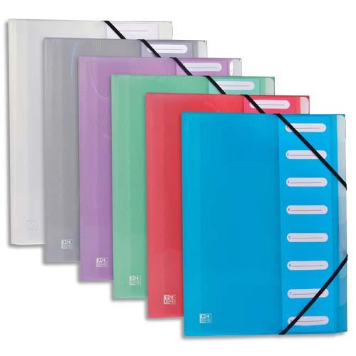 Trieur Elba Hawa - 8 positions - polypropylne - fermeture par lastique - coloris Assortis.