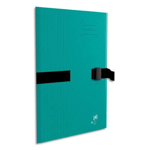 Chemise Clip'n Go - carte forte 5/10e - format 24 x 32 cm - vert
