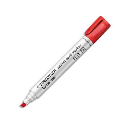 Marqueur Staedtler Lumocolor 351B - pointe biseaut�e - effa�able rouge