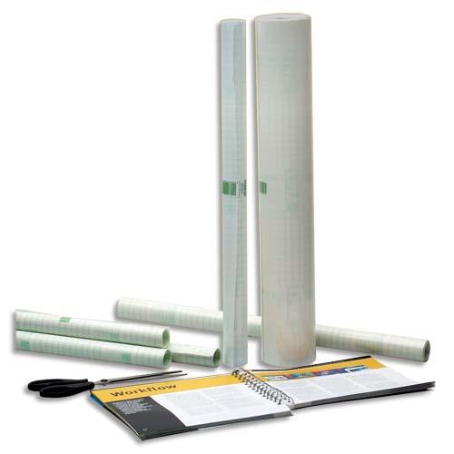 Rouleau couvre livres adhésif 0,33 x 10 m incolore pas cher