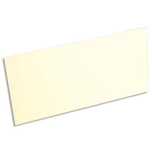 Carte Pollen - 210 g - format 106 x 213 mm - paquet de 25 - Coloris Ivoire