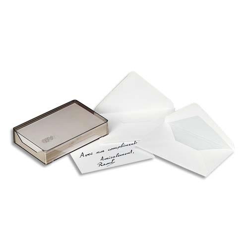 Bote cristal de 100 enveloppes gomme Gpv - format 90x140 mm