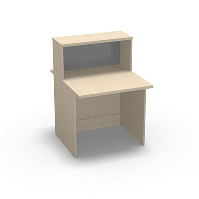 Access module droit haut - H 112 x L 80 cm rable blanc
