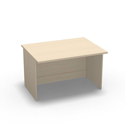 Access module droit bas - H 74 x L 120 cm rable blanc