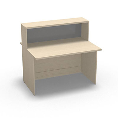 Access module droit haut - H 112 x L 120 cm rable blanc