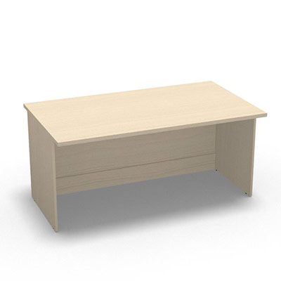 Access module droit bas - H 74 x L 160 cm rable blanc