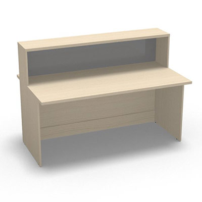Access module droit haut - H 112 x L 160 cm rable blanc