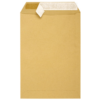 Bo�te de 250 pochettes interkraft  recycl�es - 90 g - 229 x 324 mm - bande de protection