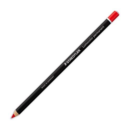 Crayon Staedtler Glasochrom - bote de 12 - rouge