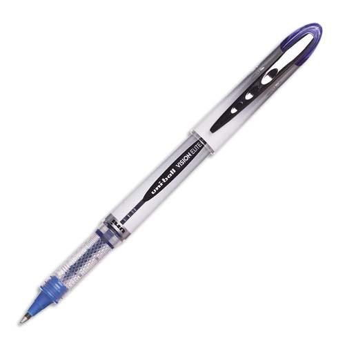 Uniball Roller Vision Elite - pointe moyenne - bleu