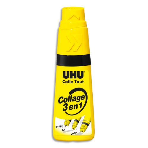 Tube de colle Uhu Twist & Glue avec solvant - flacon de 35g