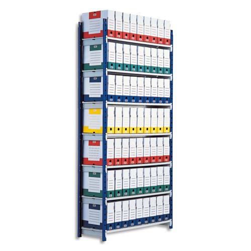 Rayonnage tubulaire Range Eco - profondeur 35 cm - largeur 100 cm - lment dpart