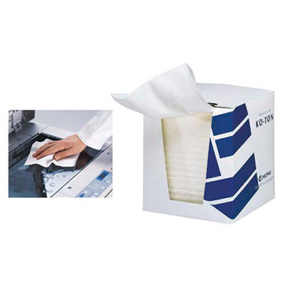 Chiffon non tiss pour essuyage dlicat - 34 x 32 cm - bote de 100