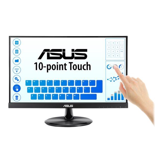 Asus vt229h cran plat de pc 54,6 cm (21.5") 1920 x 1080 pixels full hd led cran tactile noir