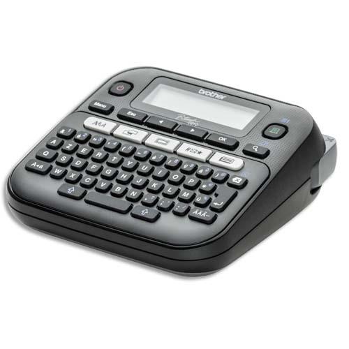 Etiqueteuse de bureau Brother PT-D210 - utilise des rubans Tze de 3,5  12 mm