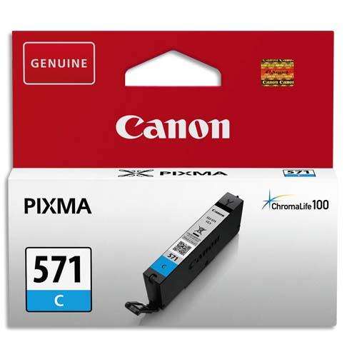 Cartouches pour imprimantes - Canon cartouche d'encre cyan cli-571c