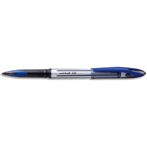 Stylo roller  Uniball Air - pointe bille 0,7mm - bleu