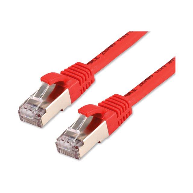 Mcl ic5m99a0008sh3r cble de rseau rouge 3 m cat8.1 s/ftp (s-stp)
