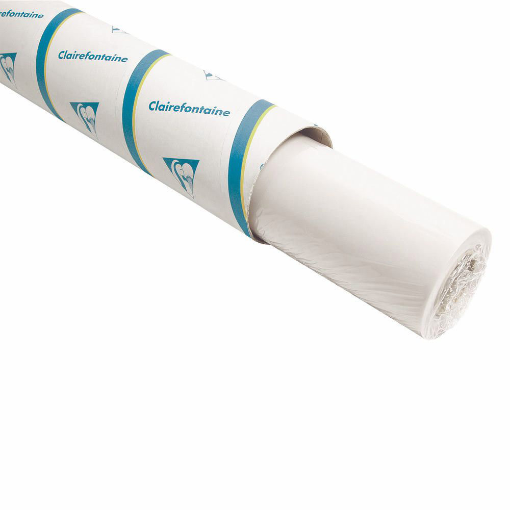 Rouleau de papier transparent - 91,4 cm x 10 m - 90 g/m² - Papier transparent lisse et résistant pour dessins techniques, designs et patrons de couture - Fabriqué en Allemagne