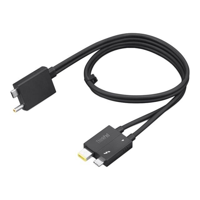 Lenovo 4x91k16970 cble thunderbolt 0,7 m 40 gbit/s noir