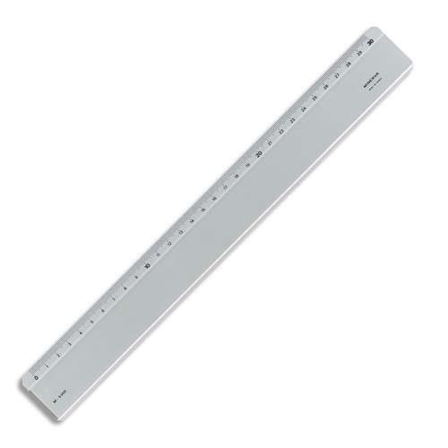 Rgle plate Minerva en altuglas - longueur 30 cm