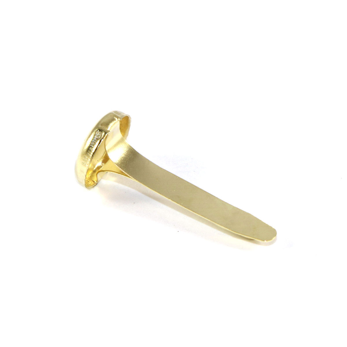 Attaches parisiennes en laiton - 17mm - boite de 40