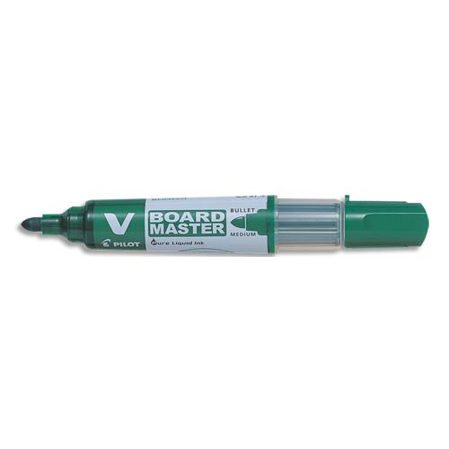 Marqueur effaable  sec Vboard Master - pointe ogive - vert