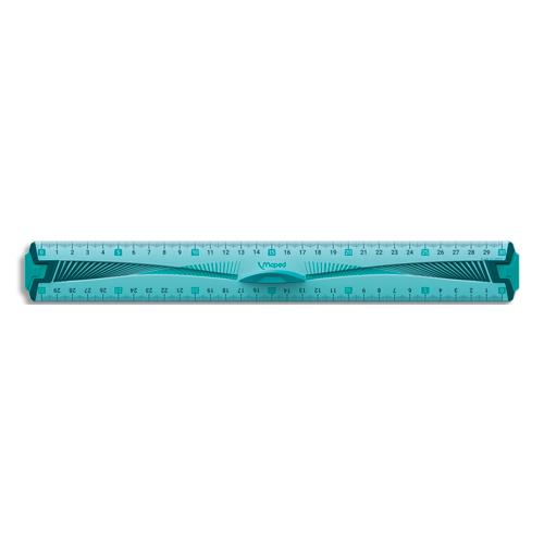 Rgle plate Maped - plastique incassable - longueur 30 cm