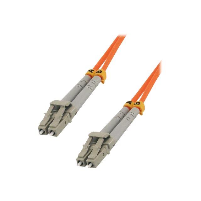 Mcl 10m lc/lc om2 cble infiniband et  fibres optiques gris, orange