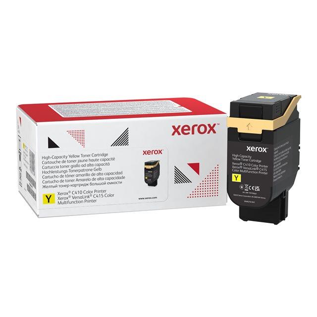 Cartouches de toner - Xerox cartouche de toner jaune de grande capacit imprimante couleur  c410?/?multifonctions  versalink c415 (7000 pages) - 006r04688