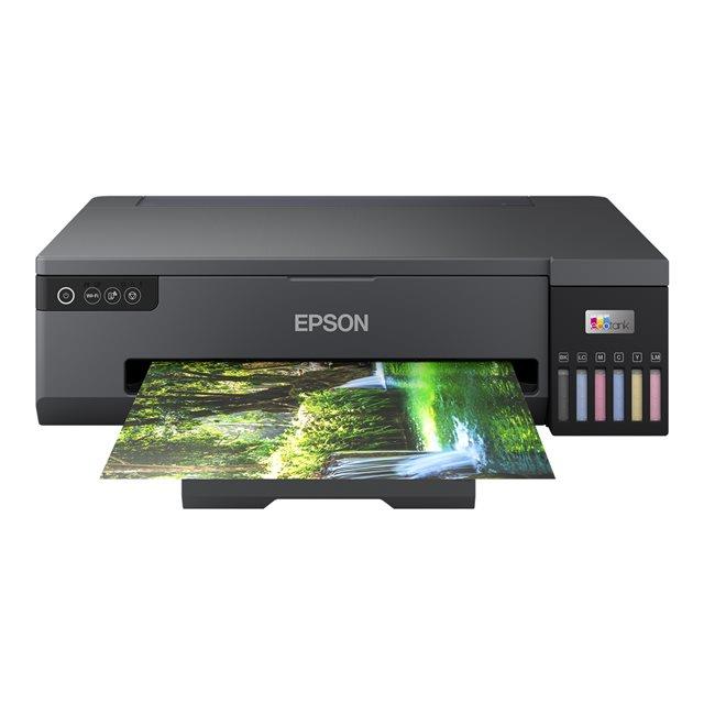 Epson EcoTank ET-18100 - Imprimante - couleur - jet d'encre - rechargeable - A3 - 5 760 x 1 440 ppp - jusqu' 8 ppm (mono)/jusqu' 8 ppm (couleur) - capacit : 80 feuilles - USB, Wi-Fi