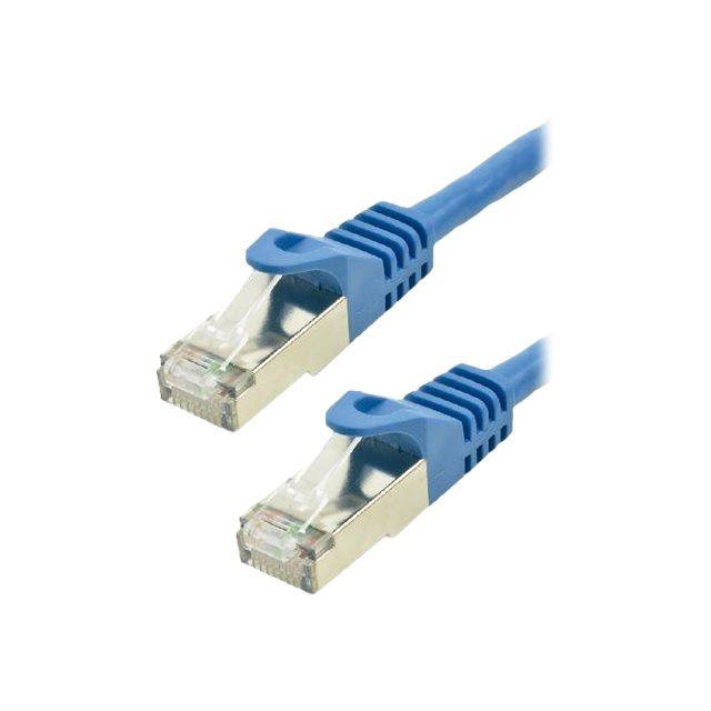 Mcl fcc7bmshf-0.5m/b cble de rseau bleu 0,5 m cat7 s/ftp (s-stp)
