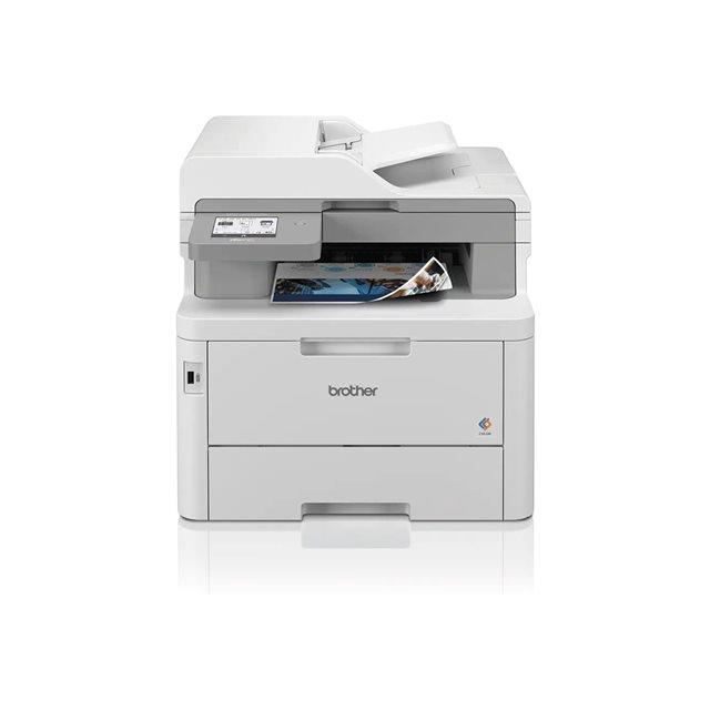 Brother MFC-L8340CDW - Imprimante multifonctions - couleur - LED - A4/Legal (support) - jusqu' 30 ppm (copie) - jusqu' 30 ppm (impression) - 250 feuilles - 33.6 Kbits/s - USB 2.0, Wi-Fi(n), hte USB, NFC