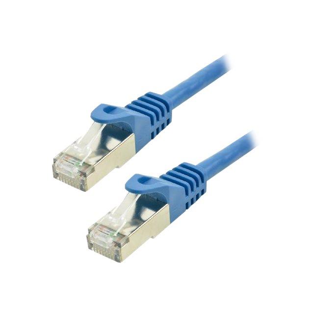 Mcl fcc7bmshf-1m/b cble de rseau bleu cat7 s/ftp (s-stp)