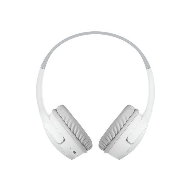 Belkin SoundForm Mini - couteurs avec micro - sur-oreille - Bluetooth - sans fil - jack 3,5mm - blanc
