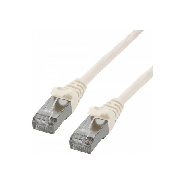 Mcl ftp6-0.5m/w cble de rseau blanc 0,5 m cat6 f/utp (ftp)