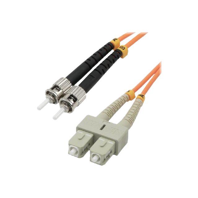 Mcl fjom2/scst-1m cble infiniband et  fibres optiques sc st orange
