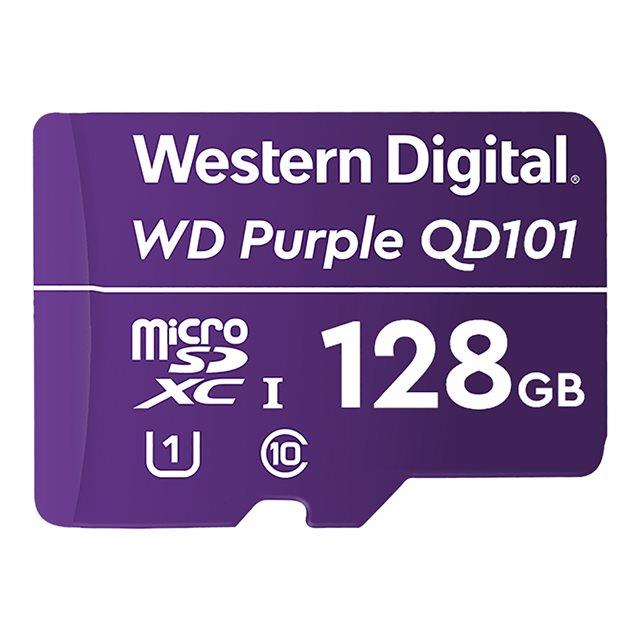 Western digital wd purple sc qd101 128 go microsdxc classe 10