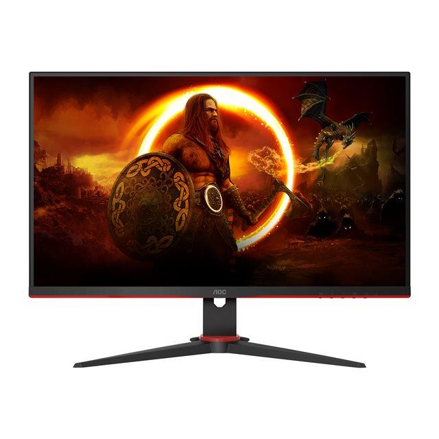 Aoc g2 27g2spae/bk led display 68,6 cm (27") 1920 x 1080 pixels full hd noir, rouge