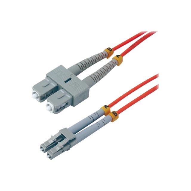 Mcl fjom2/sclc-10m cble infiniband et  fibres optiques lc sc orange