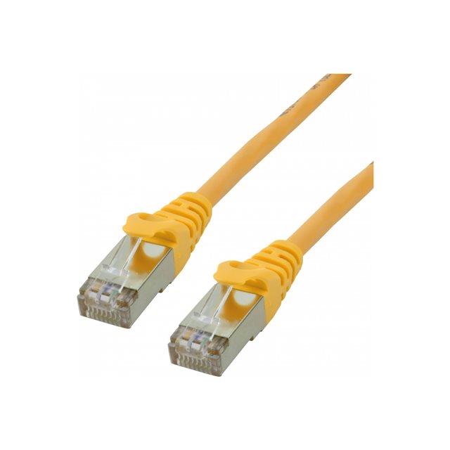 Mcl ic5k99bzzz6ash03j cble de rseau jaune 0,3 m cat6a s/ftp (s-stp)