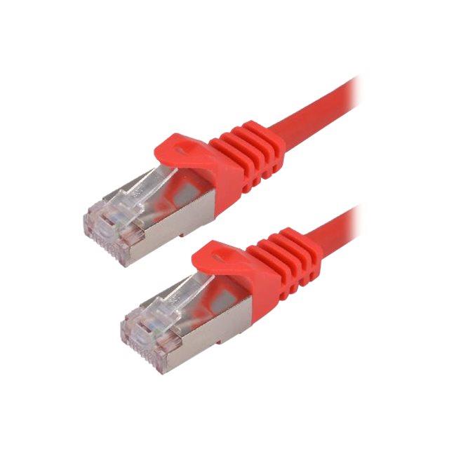 Mcl fcc7bmshf-1m/r cble de rseau rouge cat7 s/ftp (s-stp)