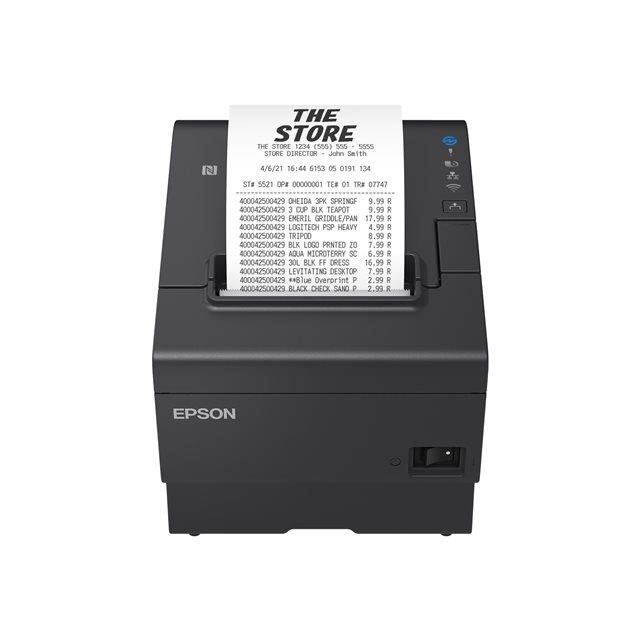Imprimantes Point de Vente - Epson tm-t88vii (112): usb, ethernet, serial, ps, black