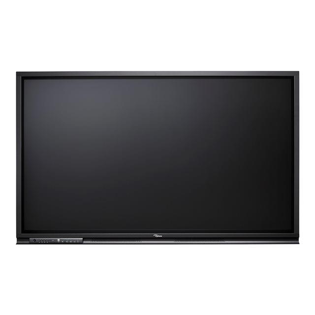 Optoma 3752rk cran plat interactif 190,5 cm (75") led wifi 400 cd/m 4k ultra hd noir cran tactile intgr dans le processeur android 11