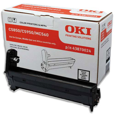 Oki black image drum for c5850/5950 original