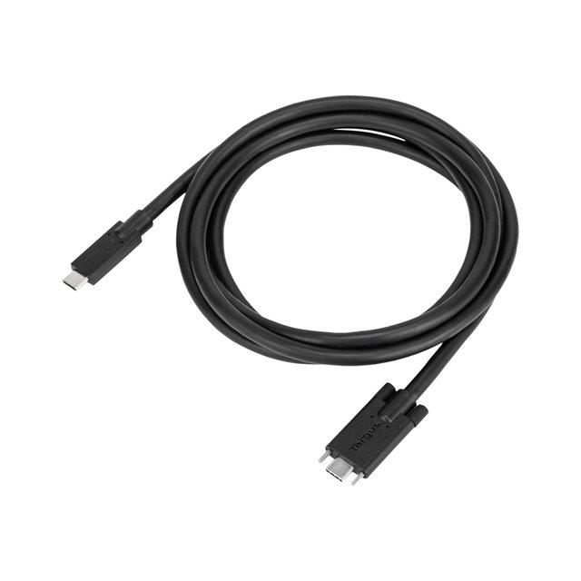Targus acc1122glx cble usb usb 3.2 gen 1 (3.1 gen 1) 1,8 m usb c noir